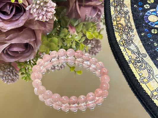 Crush on You Rose Quartz Bracelet