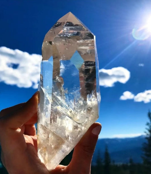 Dewdrop Essence Clear Quartz Raw Specimen