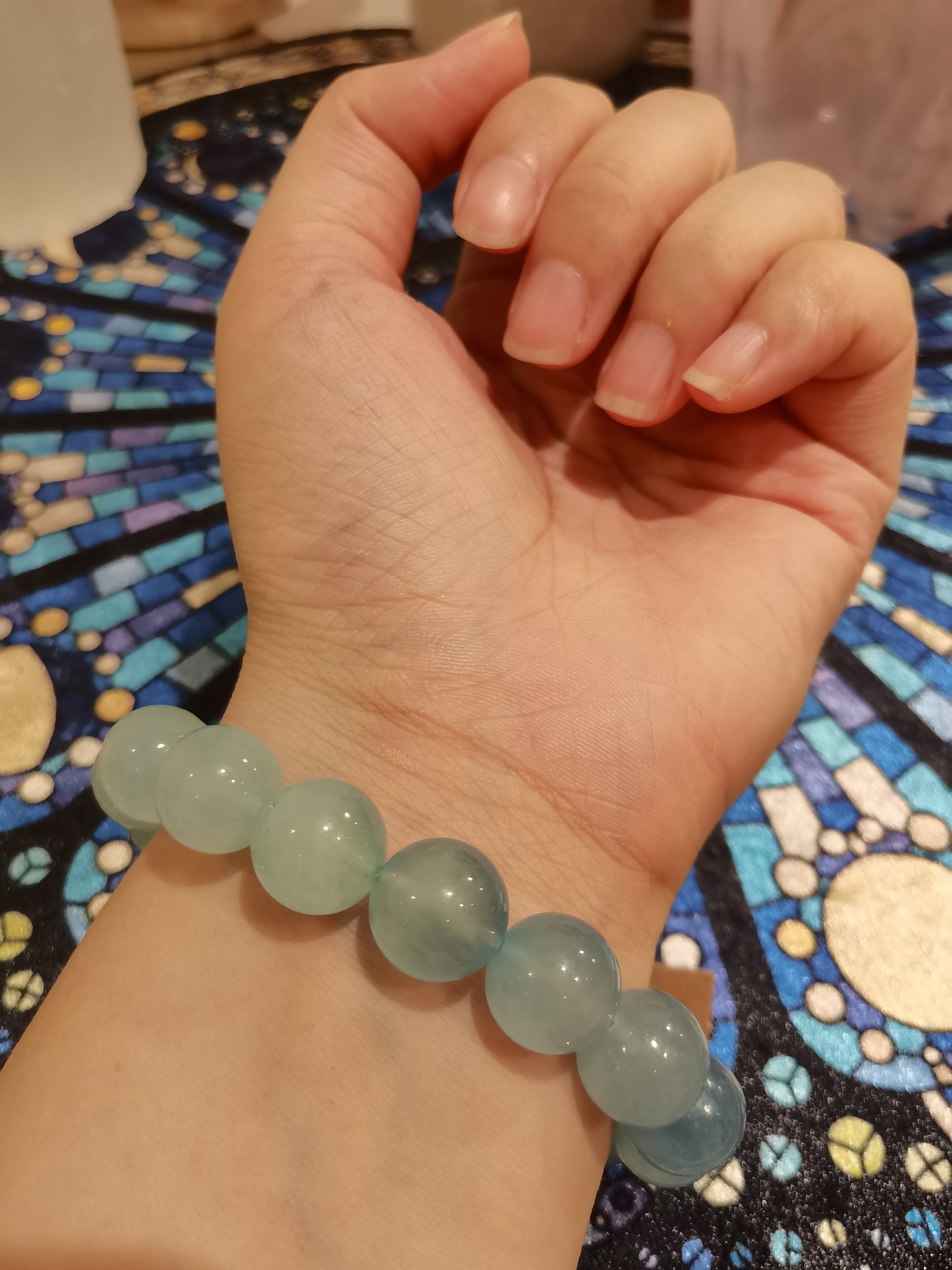 Azure Aura Aquamarine Bracelet