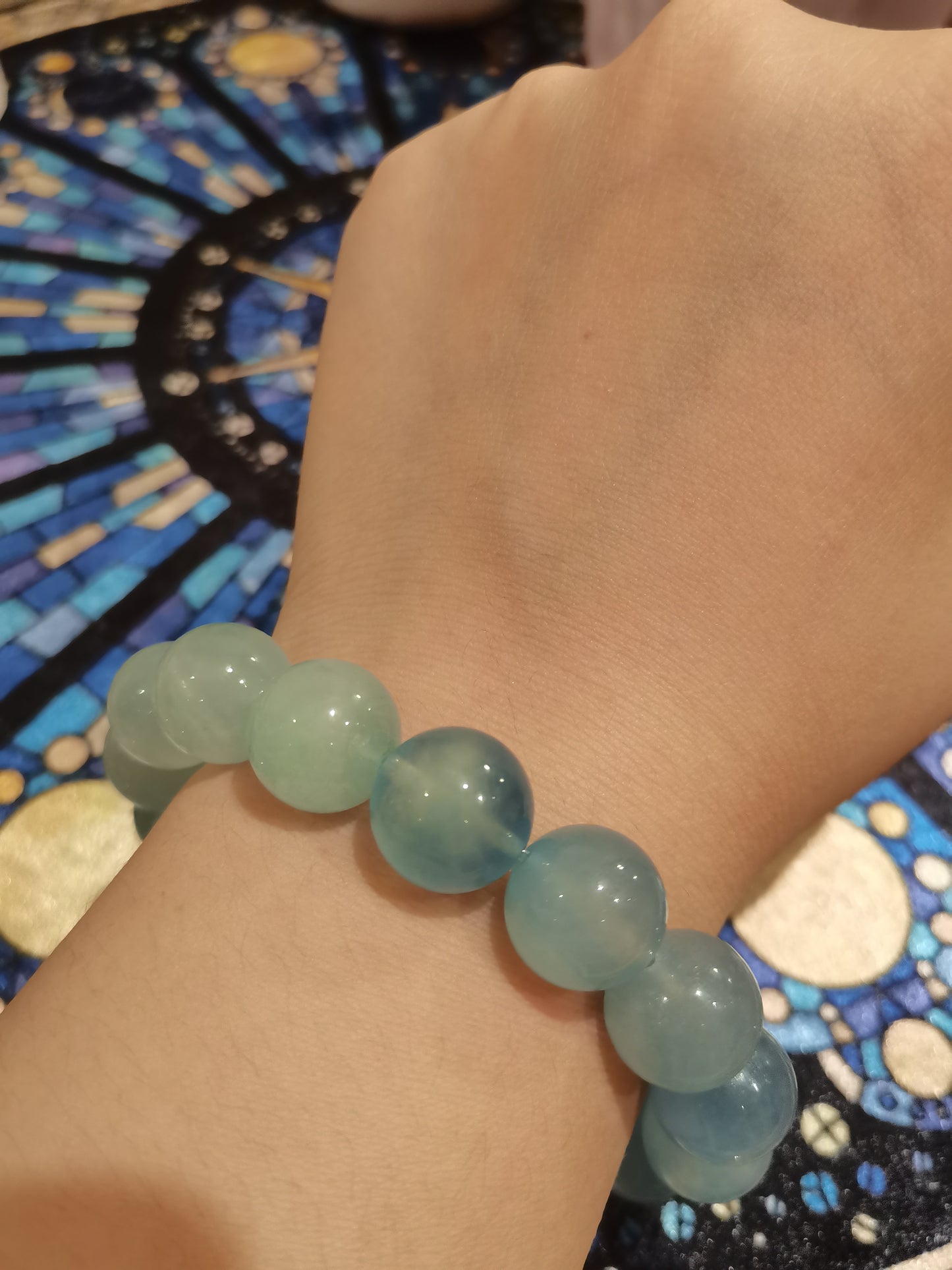 Azure Aura Aquamarine Bracelet