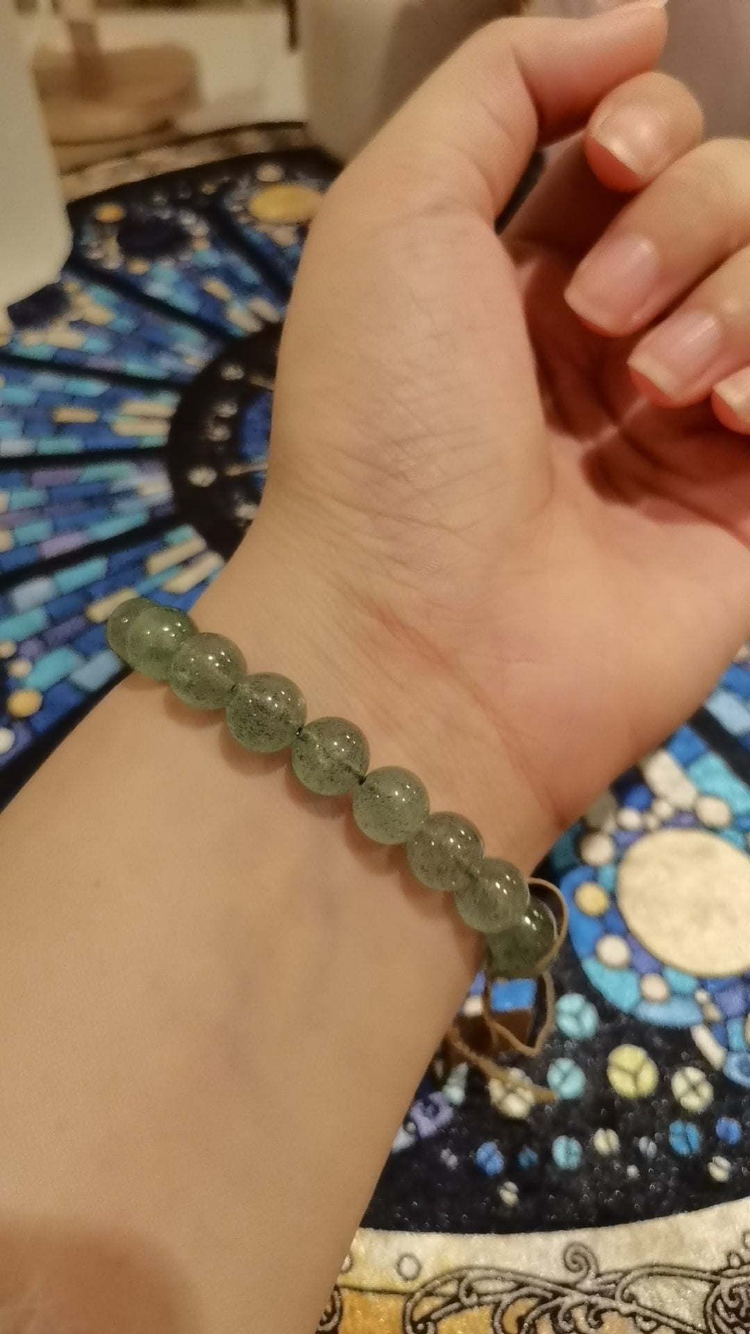 Mystic Green Shimmer Fluorite Bracelet