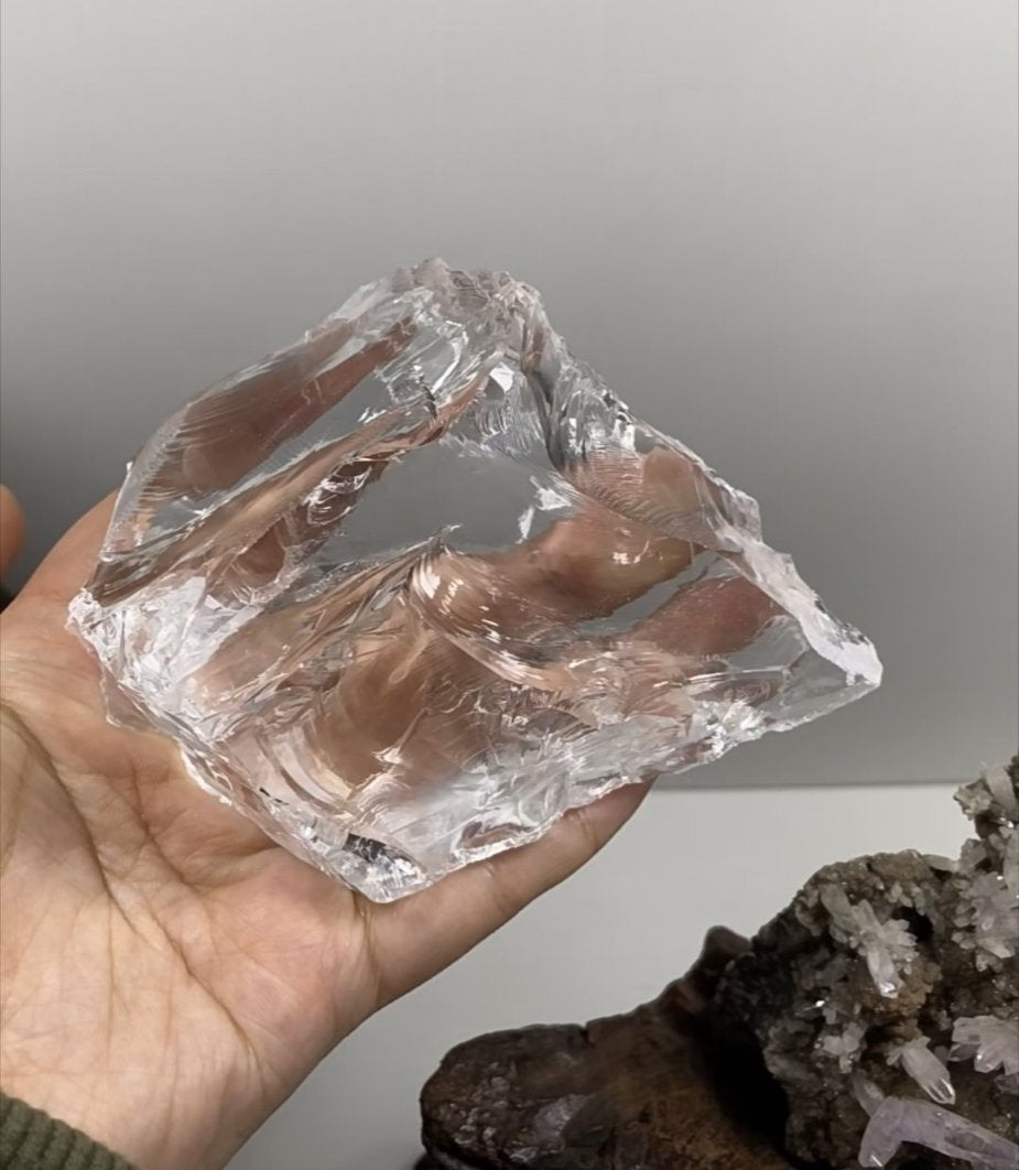 Dewdrop Essence Clear Quartz Raw Specimen