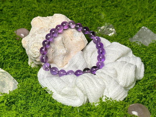 Violet Elegance Amethyst Bracelet