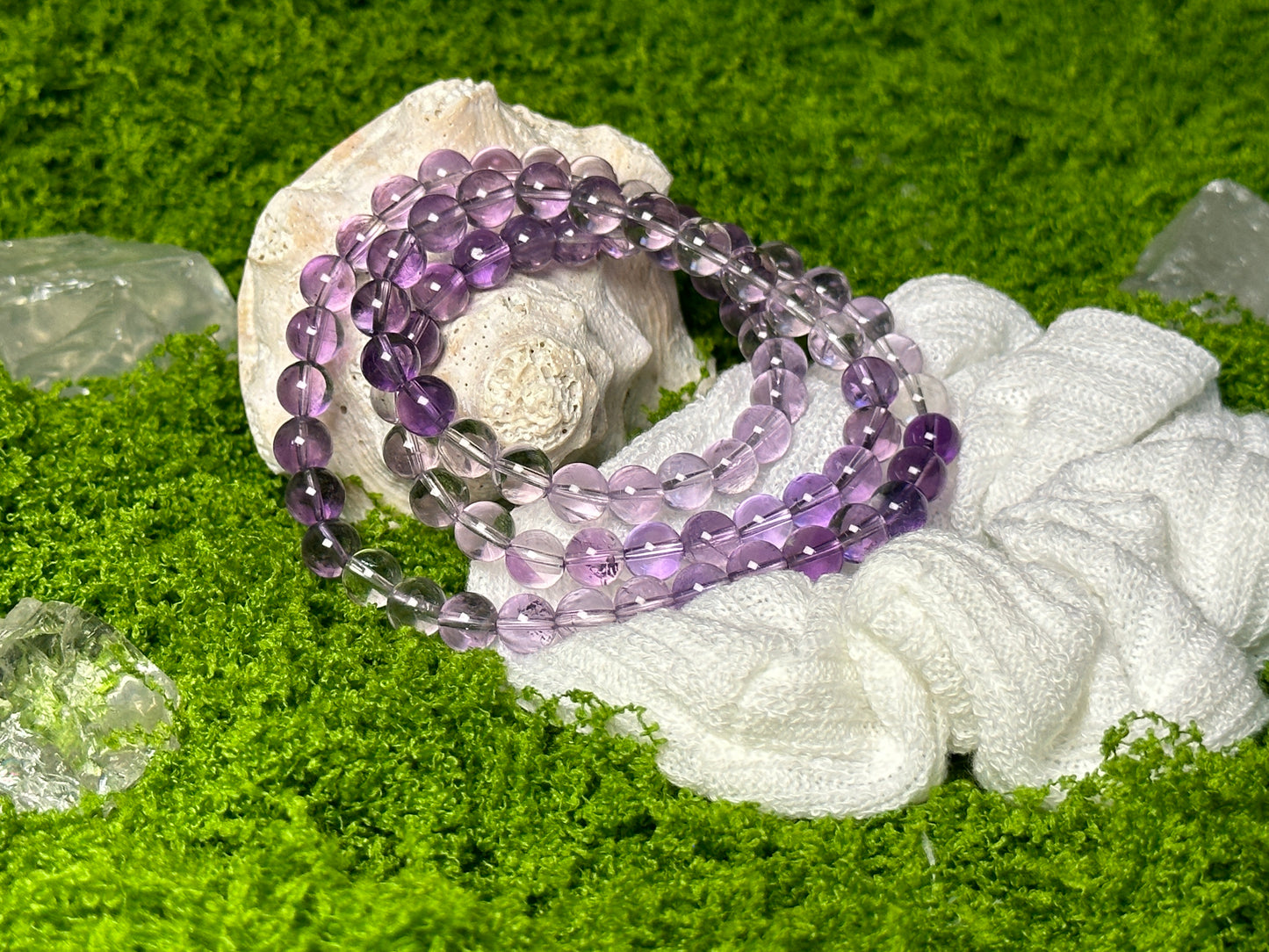 Violet Elegance Amethyst Bracelet