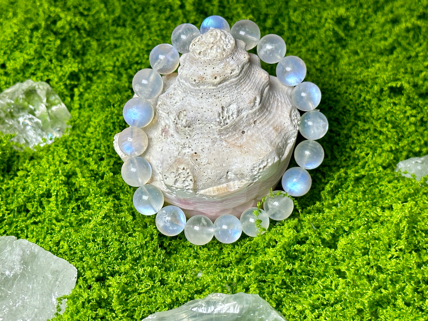 Lunar Glow Moonstone Bracelet