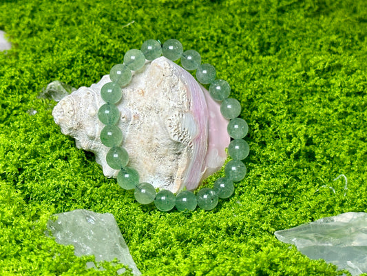 Forest Sprite Green Strawberry Quartz Crystal