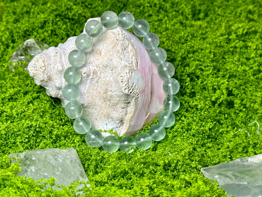 Mystic Green Shimmer Fluorite Bracelet