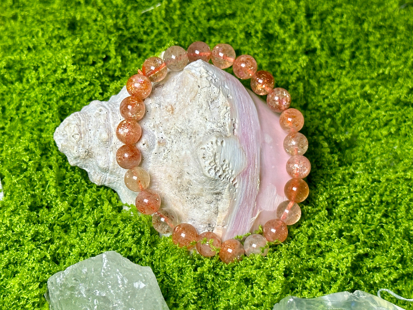 Solar Radiance Sunstone Crystal Bracelet