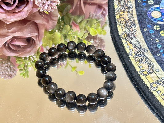 Night Guardian Obsidian Crystal Bracelet