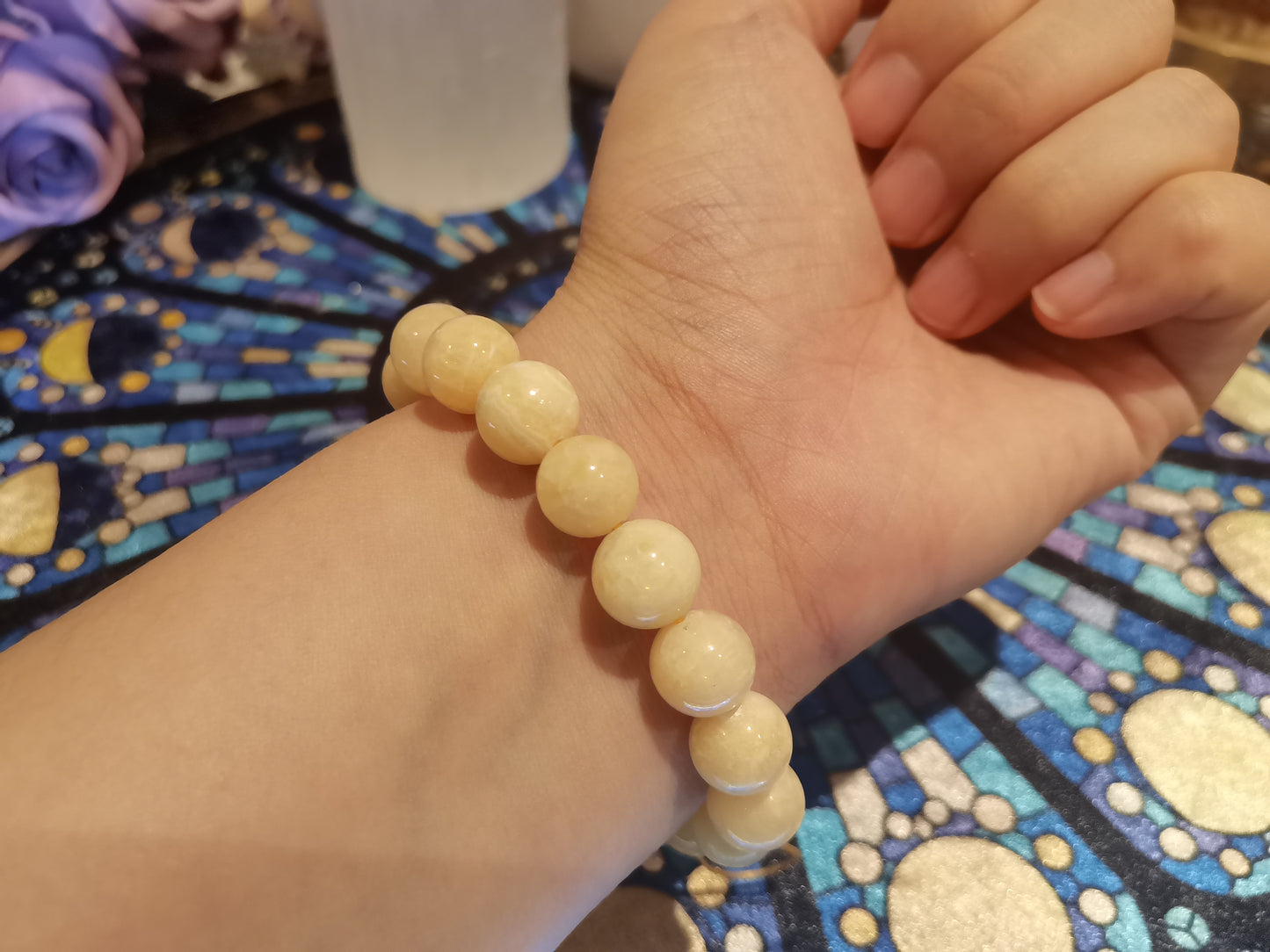 Clarity Calcite Crystal Bracelet