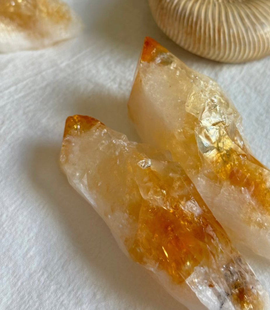 Golden Sunlight Brazilian Citrine Raw Specimen