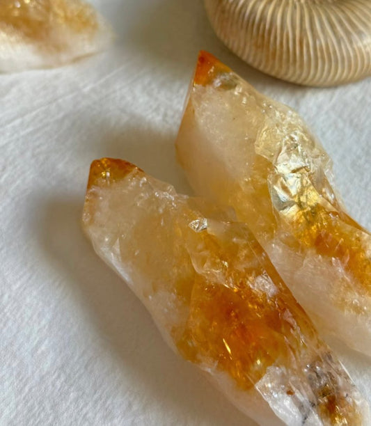 Golden Sunlight Brazilian Citrine Raw Specimen